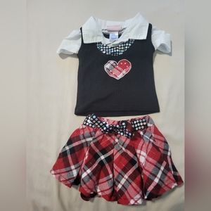2 piece skirt Outfit